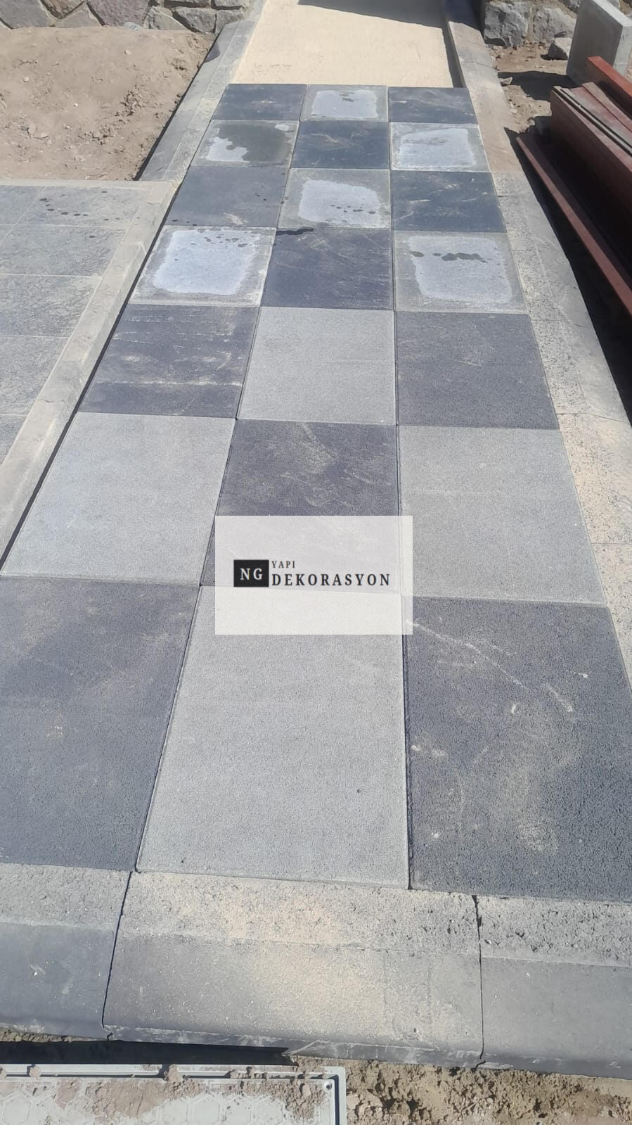 Ankara Bazalt Karo Döşeme